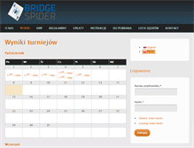 Tablet Screenshot of bridgespider.com